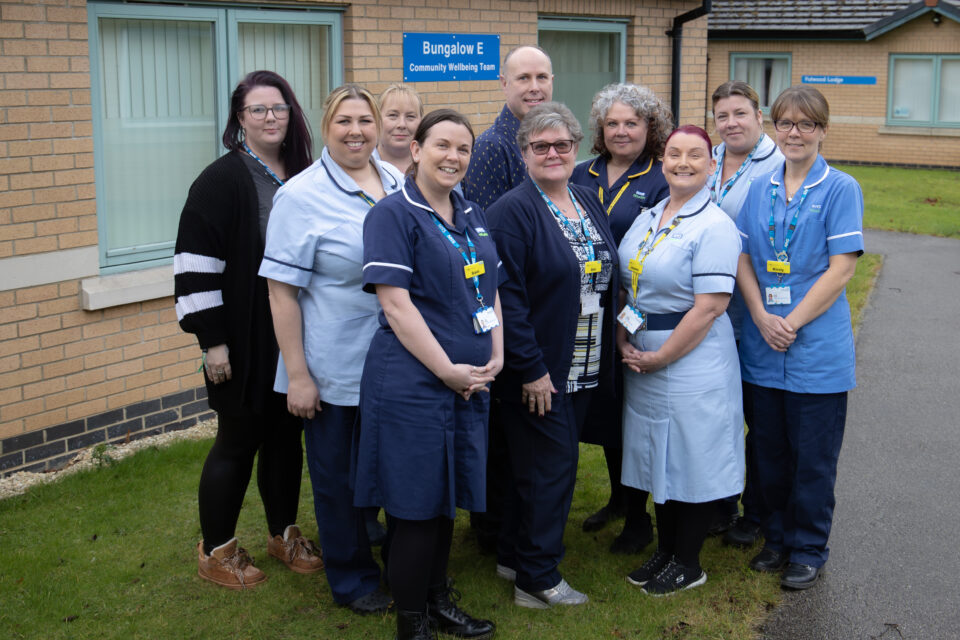 Staff from the Community Health and Wellbeing team.