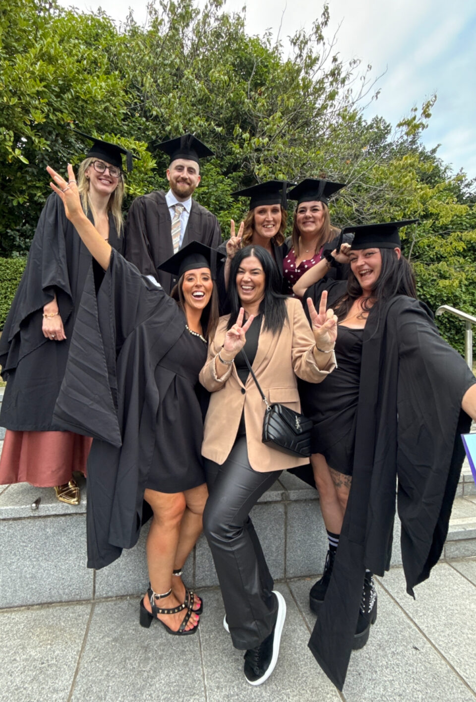 Nursing associates at their graduation