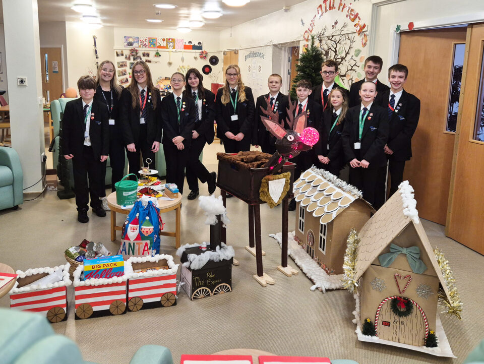 Sir Thomas Wharton Academy students and teachers